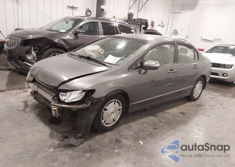 2010 Honda Civic Hybrid z USA, uszkodzony, nr VIN JHMFA3F29AS005588